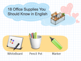 18 Office Supplies You Should Know in English
