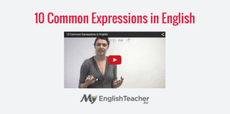 10 common expressions in English