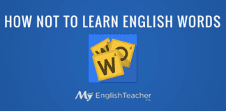 How Not to Learn English