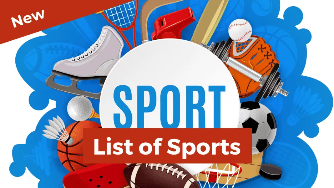 Sports list. Names of Sports. Sport name. Sports name English.