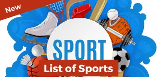 List of Sports names of sports