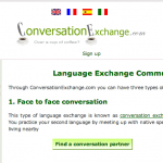 Conversation Exchange   Language learning with native speakers