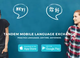Tandem language exchange