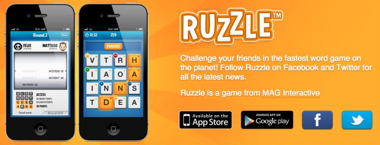 Ruzzle Esl game - MyEnglishTeacher.eu