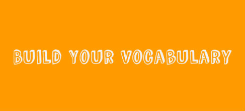build your vocabulary