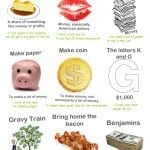 Slang words for money