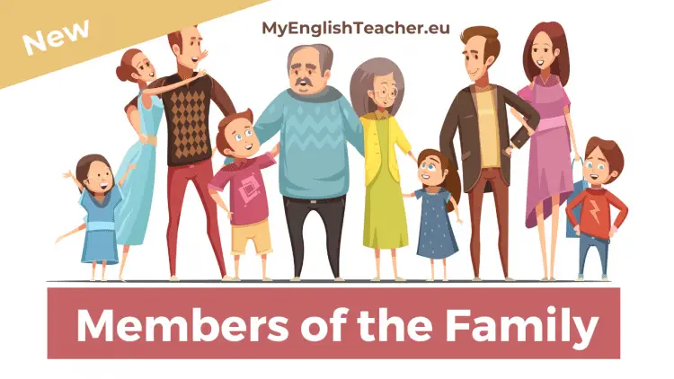 Family Relationships in English & Names of Family Members