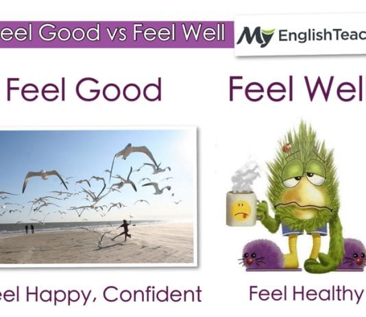 feel good vs feel well