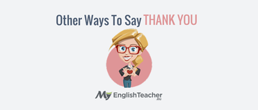 Phrases for thanking someone in English