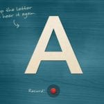 letter A app