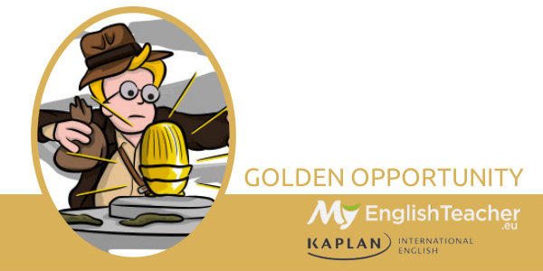 GOLDEN OPPORTUNITY color idiom