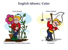 colour idioms with meanings