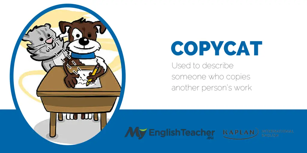 copycat english idiom