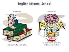 idioms related school