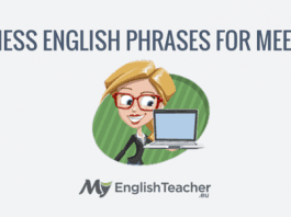 business english phrases for meetings