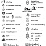 christmas vocabulary pictures