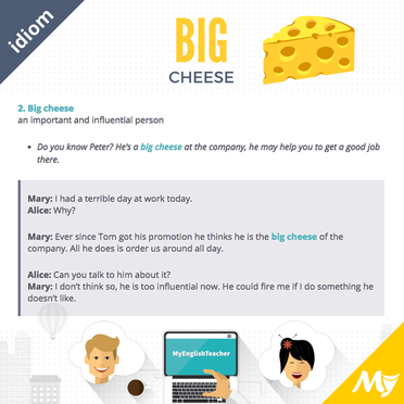 U.S. Embassy Manama - Are you a big shot? A bigwig? Or the big cheese? Find  out what these idioms mean #WordyWednesday