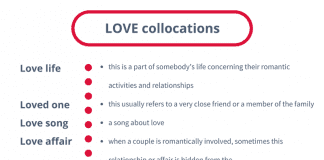 love collocations