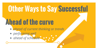 other ways to say successful, ahead of the curve, ahead of the pack, get something off the ground