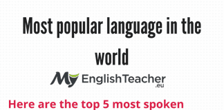 popular language