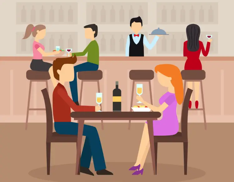 How to ask for a table in a Restaurant?