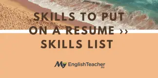 Skills to Put On A Resume ›› Skills list
