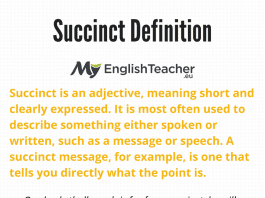 Succinct Definition