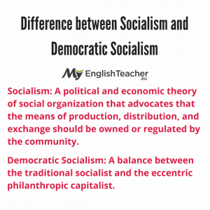 what is a significant difference between socialism and capitalism