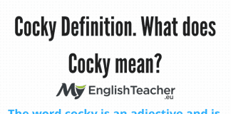 Cocky Definition