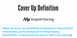Cover Up Definition