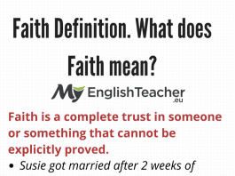 Faith Definition