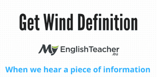 Get Wind Definition