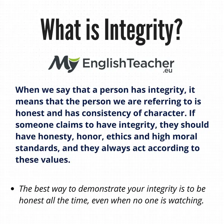 Integrity meaning