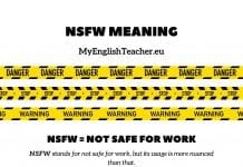 NSFW definition