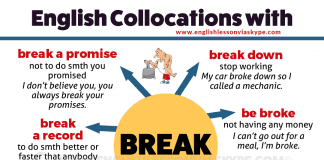 phrases with break