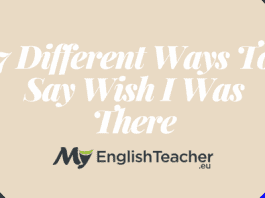 7 Different Ways To Say Wish I Was There