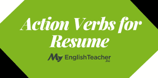 Action Verbs for Resume