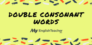 Double Consonant Words