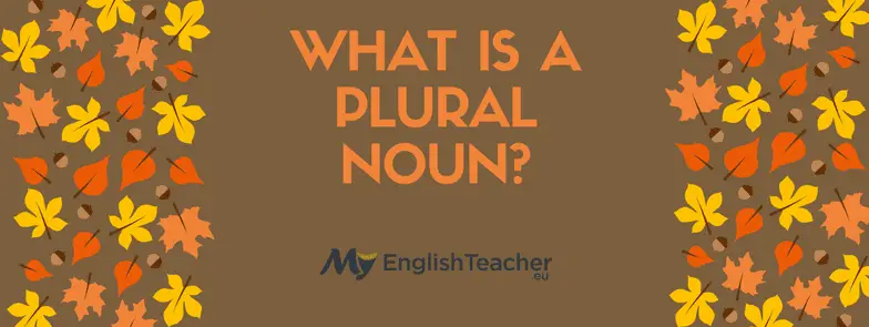Plural Nouns What Is A Plural Noun