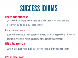 success idioms