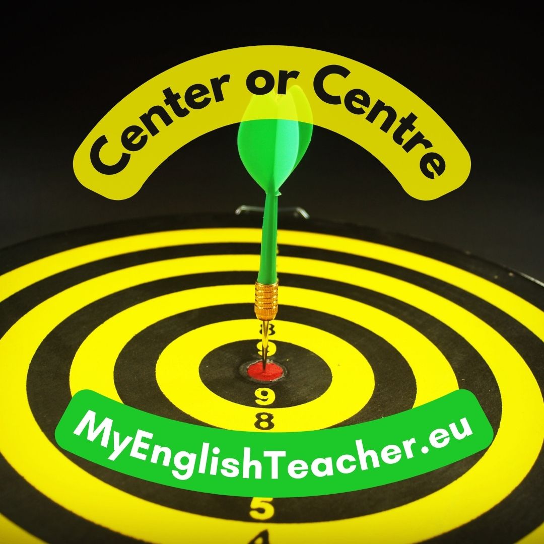 What is the difference between centre and center?