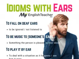 idioms with ears