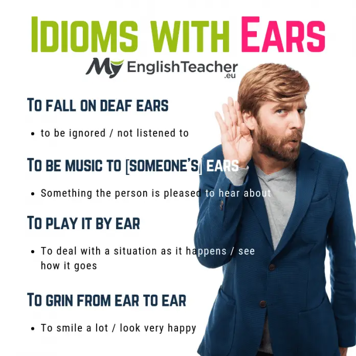 idioms with ears