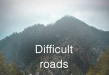 difficult road often lead to beautiful destinations