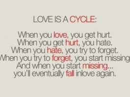 love is a cycle