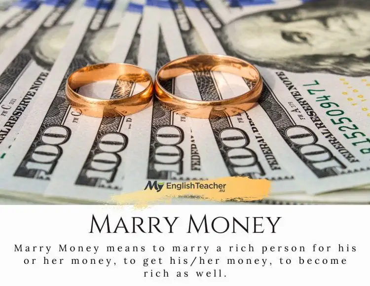 marry money meaning
