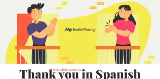 Thank you in Spanish