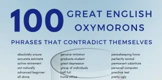 oxymorons-examples list