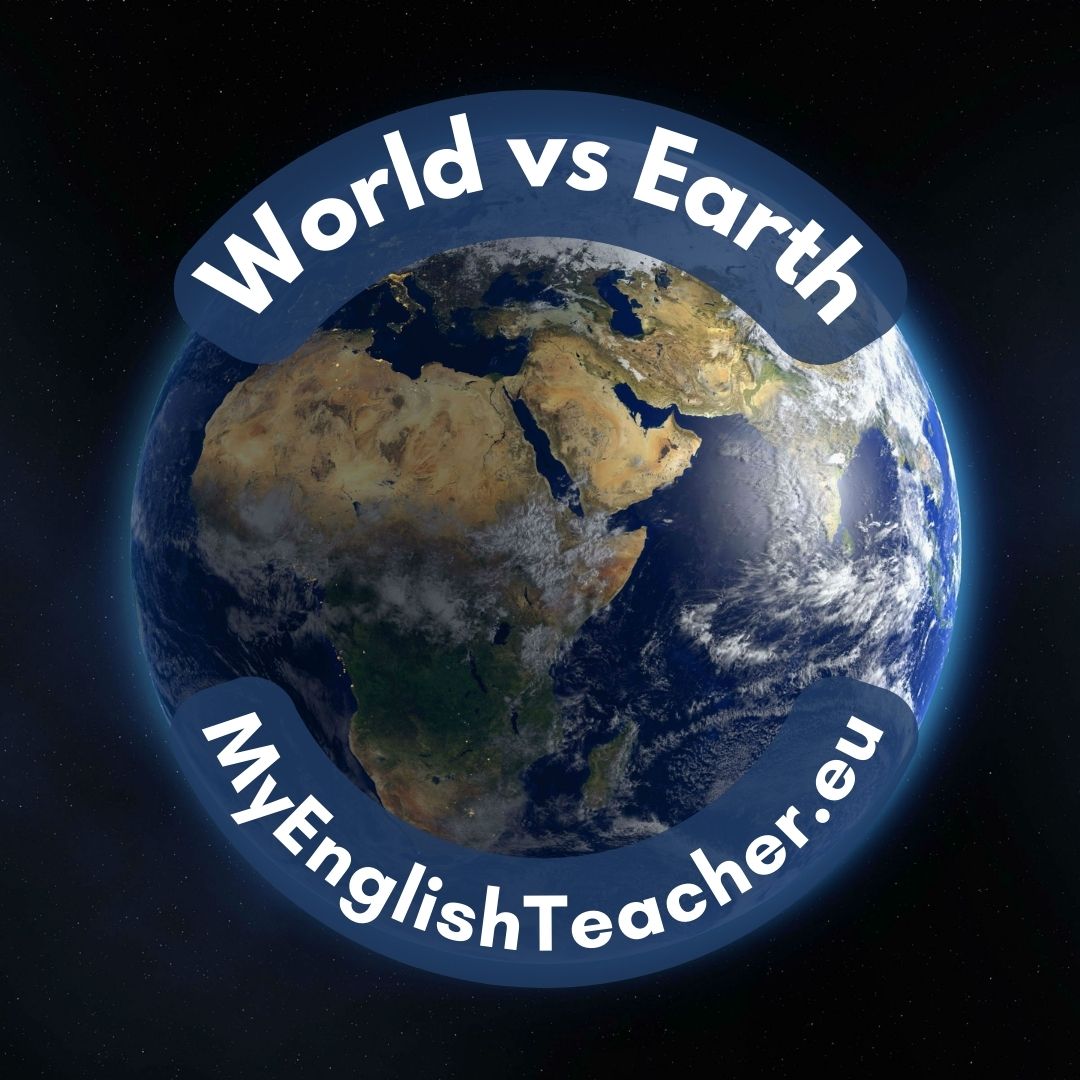What is the difference between World and Earth?