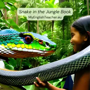 serpent in the jungle book, Jungle Book Characters